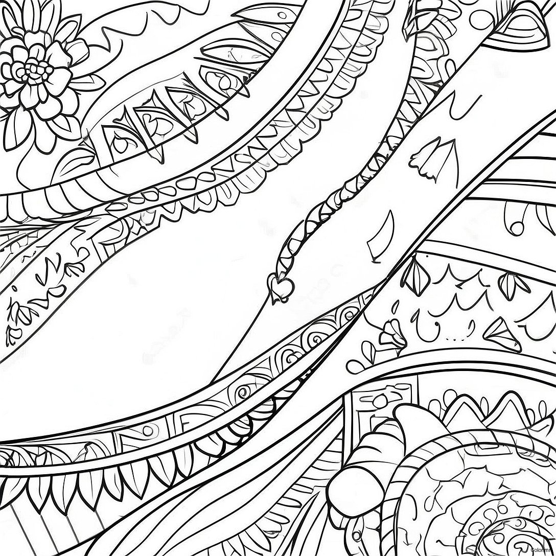 Hispanic Heritage Month Flags Coloring Page 19888 18559
