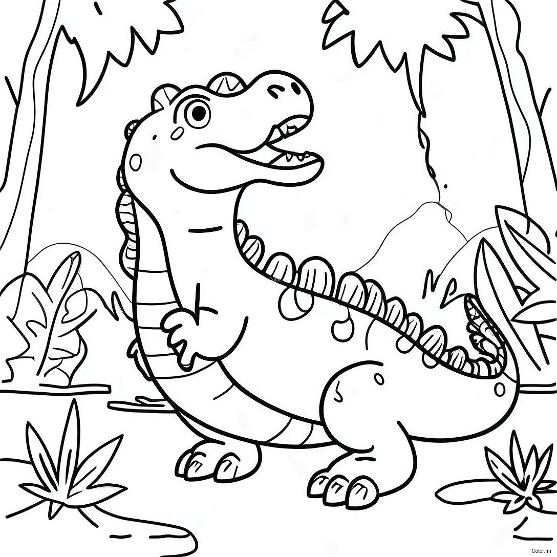 Lyle Lyle Crocodile In A Jungle Adventure Coloring Page 45874 38095