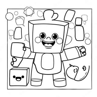 Alphablocks Ausmalbild 10657-8740