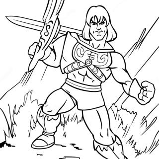 He Man Ausmalbilder