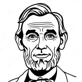 Abraham Lincoln Ausmalbild 10757-8818