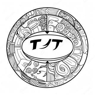 Toyota Logo Ausmalbild 11117-9116