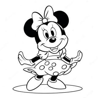 Minnie Maus Ausmalbild 111-89