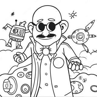 Boser Dr Eggman Mit Robotern Ausmalbild 11258-9231