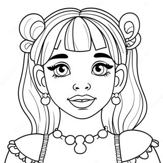 Melanie Martinez Ausmalbild 11527-9442