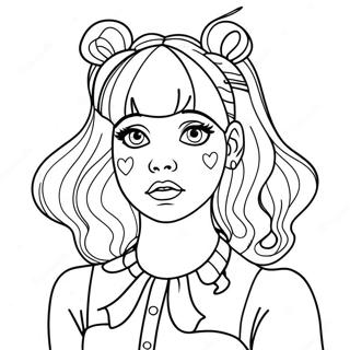 Melanie Martinez Ausmalbild 11527-9443