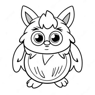 Furby Ausmalbild 11637-9529