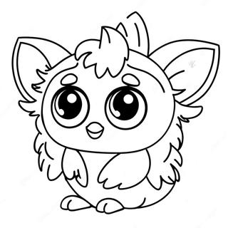 Furby Ausmalbild 11637-9531