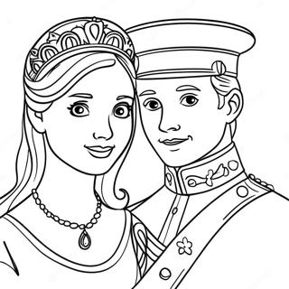 Koniglicher Prinz Und Prinzessin Ausmalbild 11658-9552