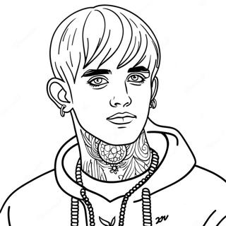 Lil Peep Ausmalbilder