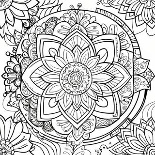 Mandalas Ausmalbilder