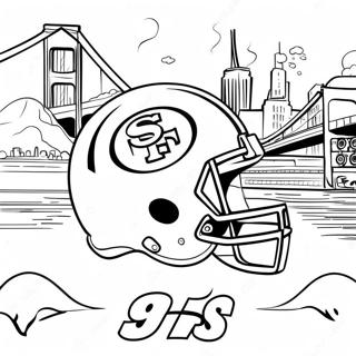 San Francisco 49ers Logo Ausmalbild 11867-9715