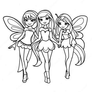 Winx Club Ausmalbilder