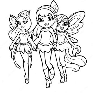 Winx Club Ausmalbild 12167-9954