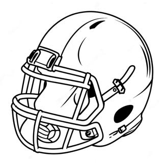 Football Helm Ausmalbild 12227-10179