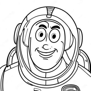 Buzz Lightyear Im Weltraum Ausmalbild 1222-977