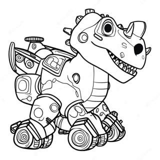 Dinotrux Ausmalbild 12297-10233