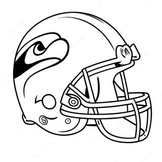 Seahawks Logo Ausmalbild 12597-10484