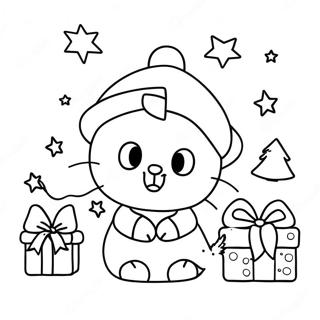 Sanrio Weihnachten Ausmalbild 12627-10507