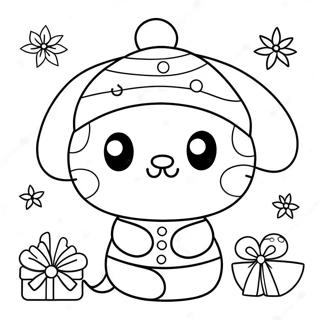 Sanrio Weihnachten Ausmalbild 12627-10508