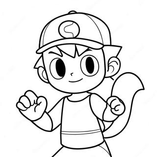 Ash Pokemon Ausmalbilder