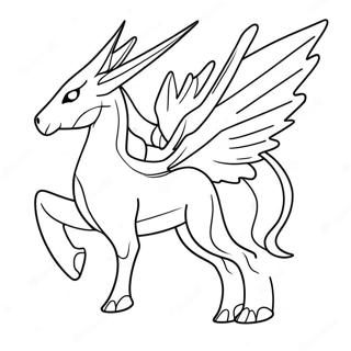 Ausmalbild Von Legendarem Arceus Im Einsatz 12748-10607