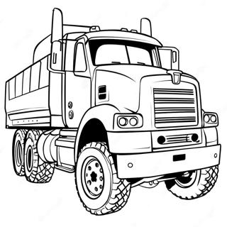 Diesel Lkw Ausmalbild 12917-10734