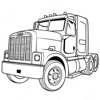 Diesel Lkw Ausmalbild 12917-10736