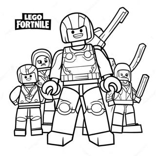 Lego Fortnite Charaktere Ausmalbild 13067-10856