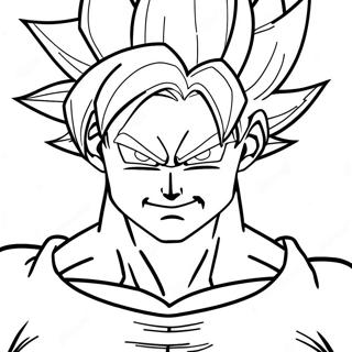 Super Saiyan Goku Ausmalbild 13187-10949