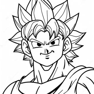 Super Saiyan Goku Ausmalbild 13187-10950