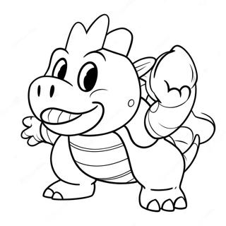 Bowser Jr Ausmalbild 13267-11015