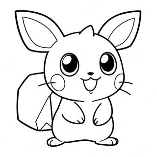 Pichu Ausmalbilder