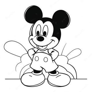 Mickey Mouse Valentinstag Ausmalbild 13738-11383