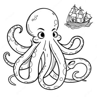 Kraken Ausmalbild 13748-11392