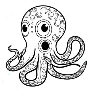 Oktopus Ausmalbild 1391-1109