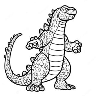 Godzilla 2021 Ausmalbild 13958-11558