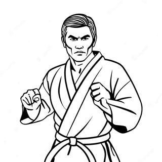 Karate Ausmalbilder