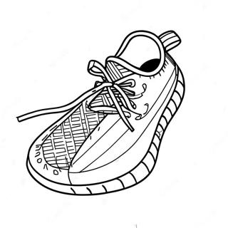 Yeezy Sneaker Design Ausmalbild 14200-11756