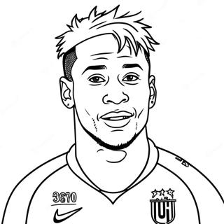 Neymar Ausmalbild 1441-1149