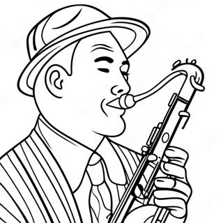 Jazz Ausmalbilder