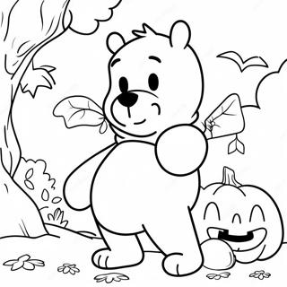 Winnie Puuh Halloween Ausmalbild 14729-12175