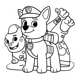 Liberty Paw Patrol Abenteuer Ausmalbild 14860-12281