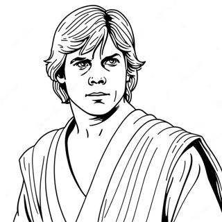 Luke Skywalker Ausmalbild 14999-12406