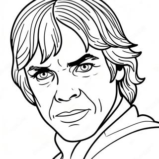 Luke Skywalker Ausmalbild 14999-12407