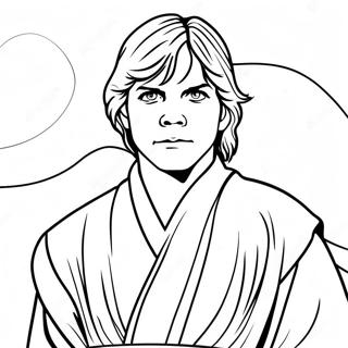 Luke Skywalker Ausmalbild 14999-12408