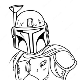 Boba Fett Ausmalbild 15740-13310