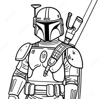 Boba Fett Im Kampfrustungs Ausmalbild 15741-13313