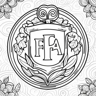 Ffa Logo Ausmalbild 16001-13512