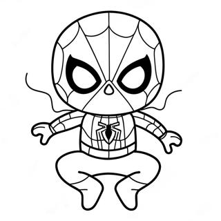 Baby Spiderman Ausmalbilder